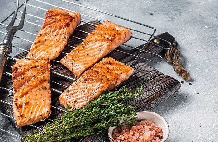 Marinated Grilled Salmon