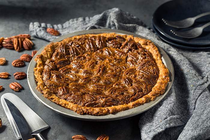 Chocolate Bourbon Pecan Pie